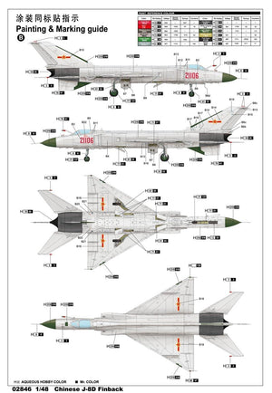 Trumpeter 02846 J-8D Finback 1/48 – image 16