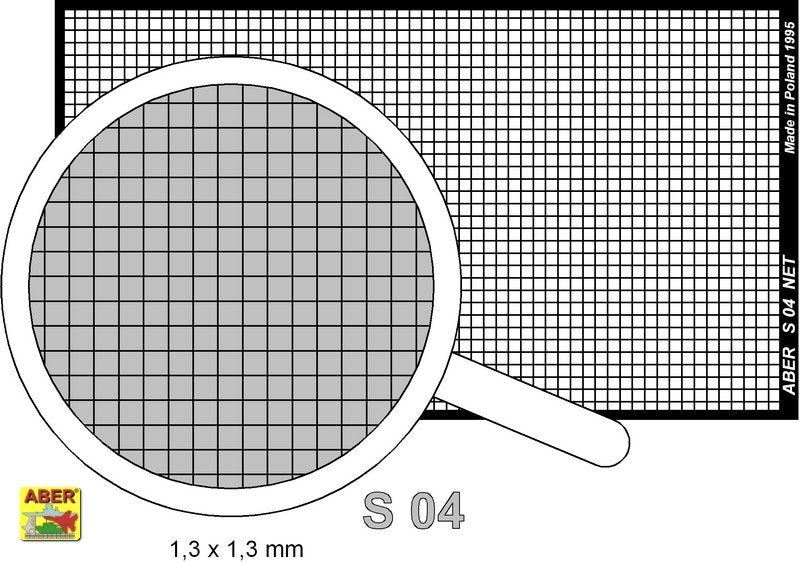 Aber S-04 Net 1,3 x 1,3 mm – zdjęcie 2