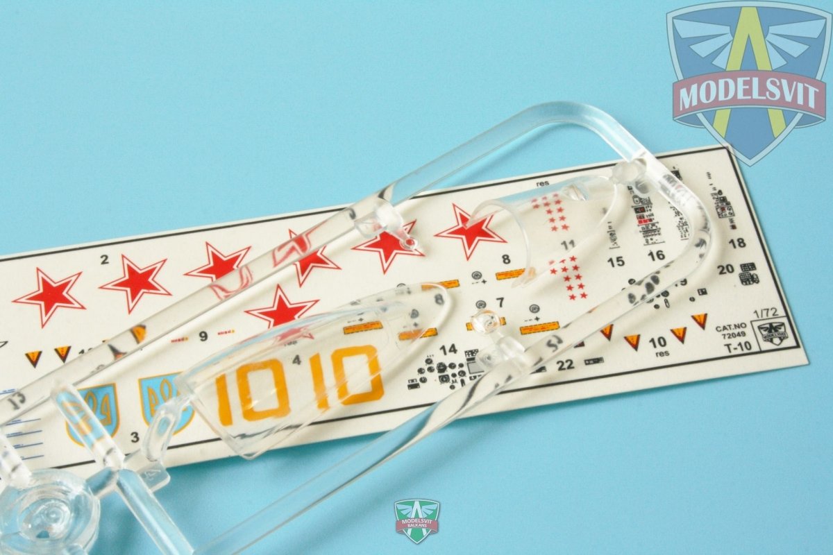 Modelsvit 72049 T-10-10/11 Advanced Frontline Fighter Prototype 1/72 – zdjęcie 3