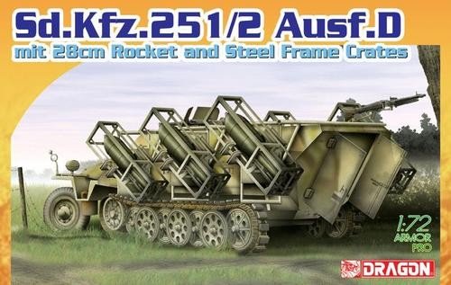 Dragon 7348 Sd.Kfz.251/2 Ausf.D mit 28cm Rocket 1/72
