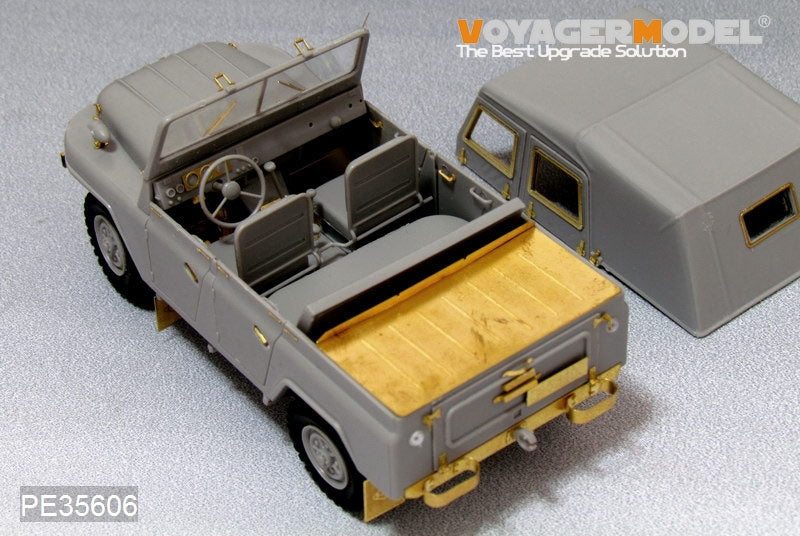 Voyager Model PE35606 PLA BJ212 Military Jeep For TRUMPETER 1/35 – zdjęcie 7