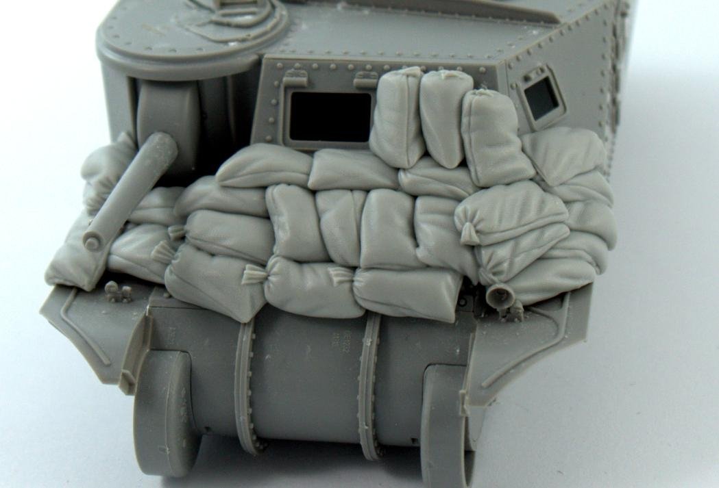 Panzer Art RE35-548 Sandbags armor for M3 “Grant” (Takom kit) 1/35 – zdjęcie 2