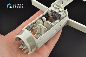 Quinta Studio QD32084 Ju 88A-1 3D-Printed &amp;amp; colored Interior on decal paper (Revell) 1/32 – image 9