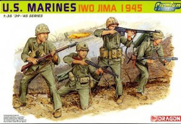 Dragon 6408 U.S. Marines Iwo Jima 1945 1/35