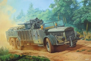 Roden 727 Selbstfahrlafette auf Fahrgestell VOMAG 7 or 660 mit 8.8cm Flak 1/72
