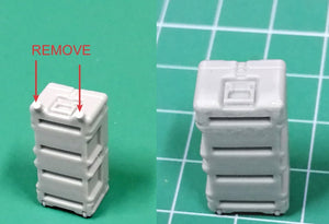 Eureka XXL E-072 Modern US Army PELICAN 8-LAPTOP Case, Mobile IT 1/35 – zdjęcie 7