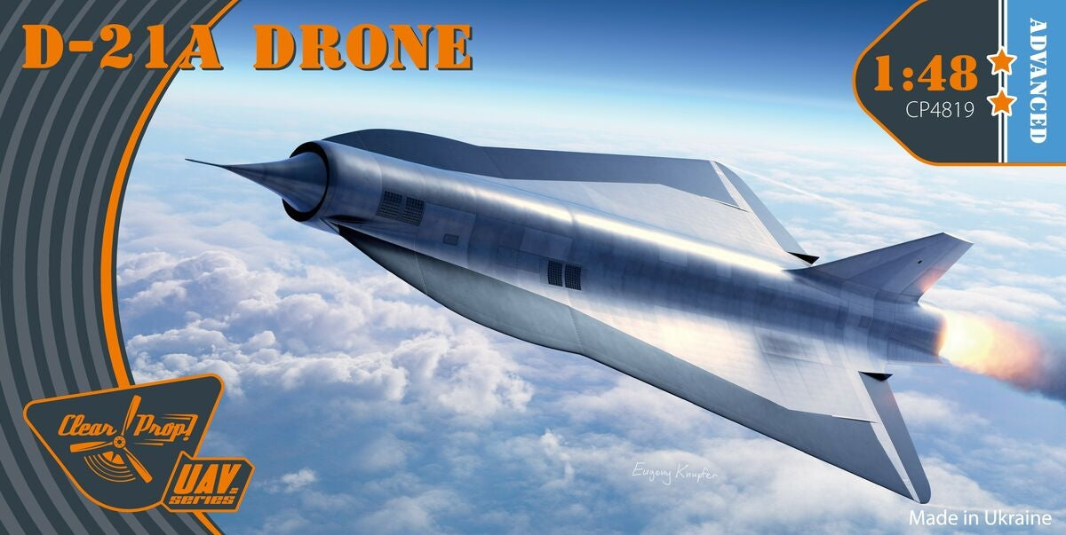 Clear Prop! CP4819 D-21A Drone ADVANCED KIT 1/48 – immagine 3