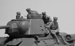 ICM 35640 Soviet Tank Riders (1943-1945) 4 figures 1/35 – zdjęcie 5