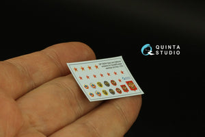 Quinta Studio QP135004 Stars and National emblems for Soviet/Russian warships 1/350 – zdjęcie 13
