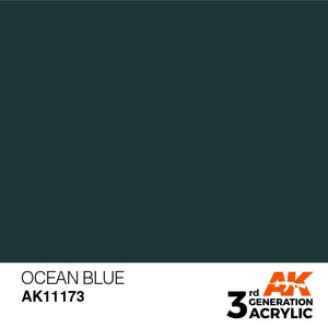 AK Interactive AK11173 OCEAN BLUE – STANDARD 17ml