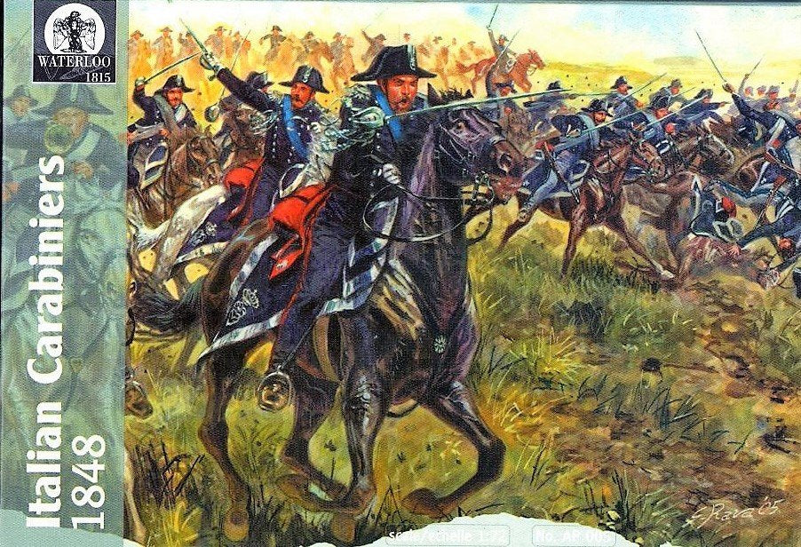 Waterloo 1815 AP005 Italian carabinniers 1848 1/72