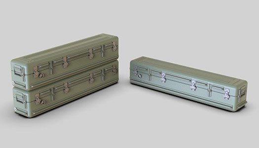 Eureka XXL E-076 Modern FIM-92 Stinger Missile Case 1/35 – image 3