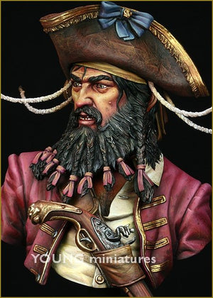 Young Miniatures YH1823 BLACK BEARD 1718 Queen Anne&amp;#39;s Revenge 1/10 – zdjęcie 8