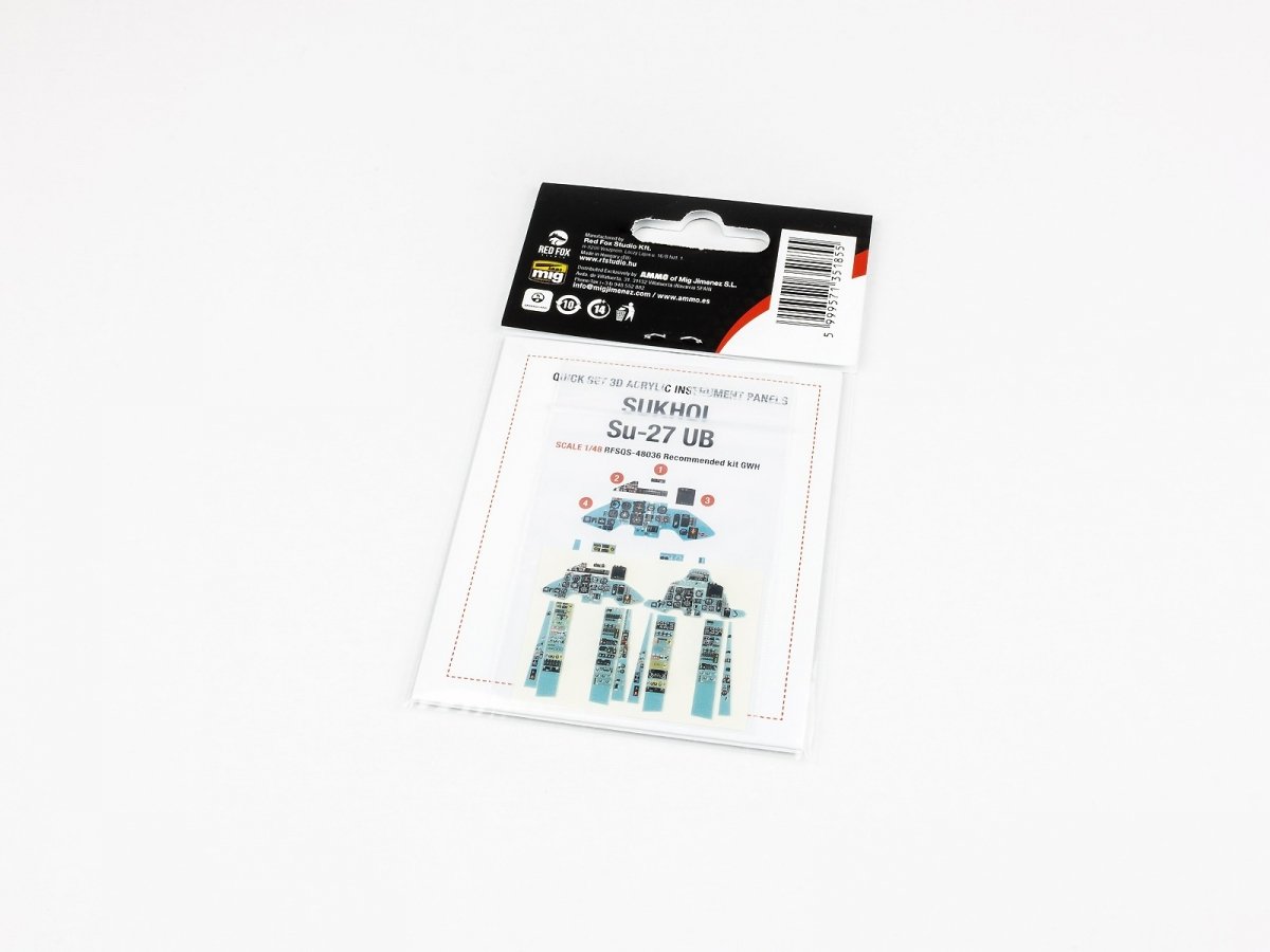 Red Fox Studio QS-48036 Sukhoi Su-27UB Flanker C GWH 1/48 – zdjęcie 2