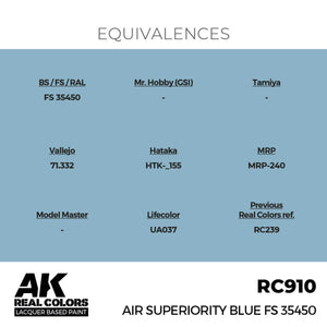 AK Interactive RC910 Air Superiority Blue FS 35450 17 ml – image 3
