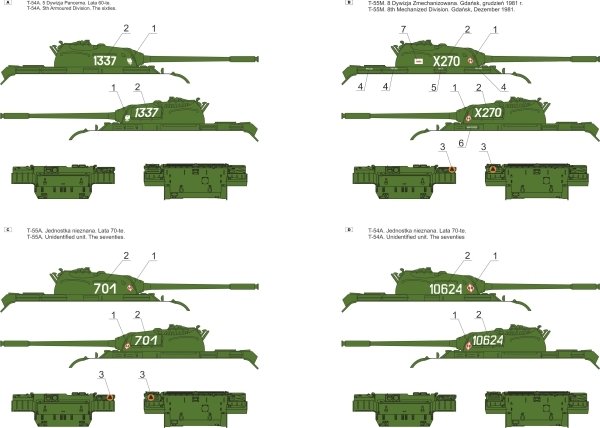 ToRo Model 35D74 T-54/T-55 in the Polish Army part 2 1/35 – image 2