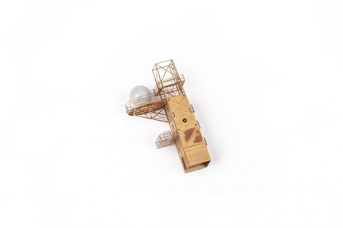 Eduard 53285 USS Constellation CV-64 part 5 - island TRUMPETER 1/350 – image 8