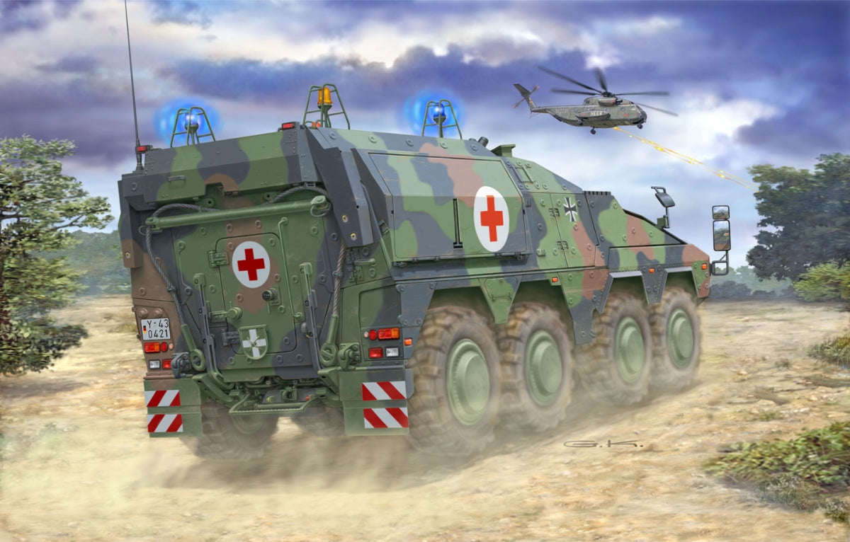 Revell 63362 GTK Boxer sgSanKfz Model Set 1 1/72 – zdjęcie 2