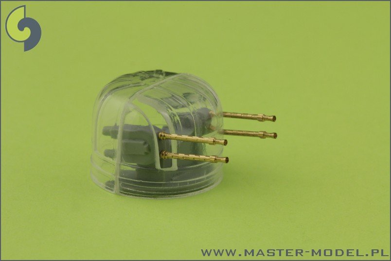 Master AM-72-031 British Mk 2 Browning .303 caliber (7,7mm) with flash hider (4pcs) – zdjęcie 4
