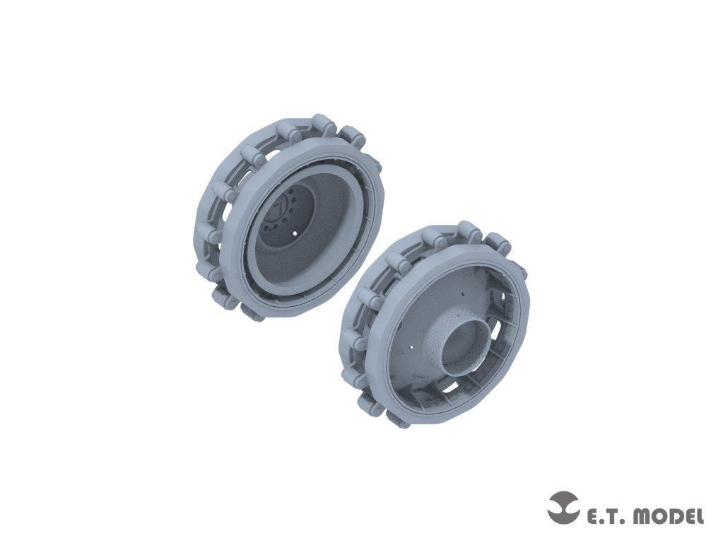 ET Model P35-060 WWII German Sd.Kfz.7(8t) Sprockets &amp;amp; Track links ( 3D Printed ) 1/35 – image 2