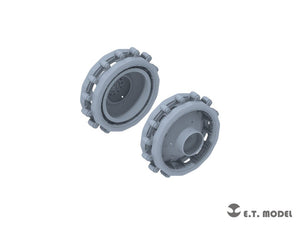 ET Model P35-060 WWII German Sd.Kfz.7(8t) Sprockets &amp;amp; Track links ( 3D Printed ) 1/35 – image 2