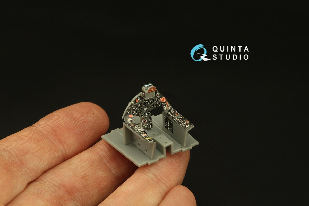 Quinta Studio QD48384 F8F-2 Bearcat 3D-Printed &amp;amp; colored Interior on decal paper (Hobby Boss) 1/48 – image 9