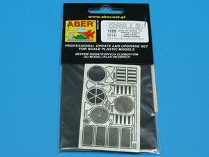 Aber 35G14 Grilles for german tank Sd.Kfz.171 Panther, Ausf.G late model 1/35 – zdjęcie 4