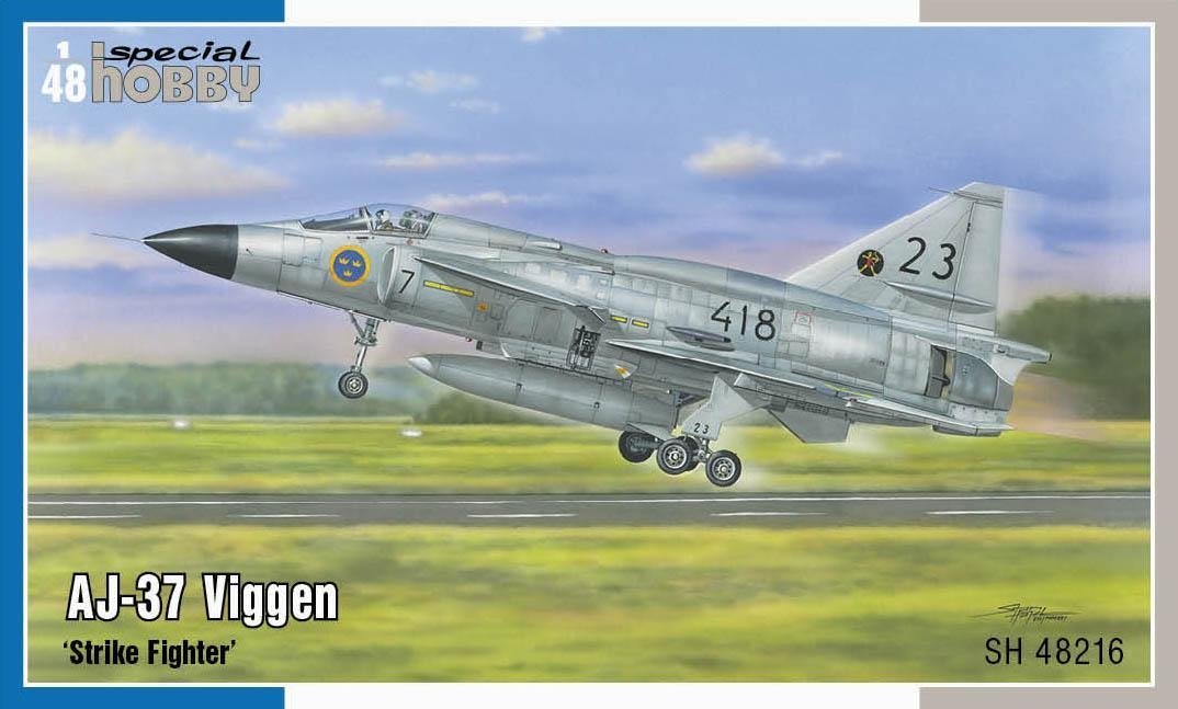 Special Hobby 48216 AJ-37 Viggen 'Strike Fighter' 1/48