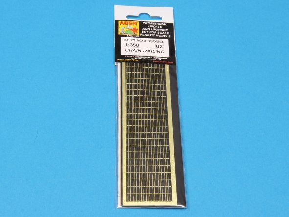 Aber 350-02 Ship chain railing 1/350 – zdjęcie 4
