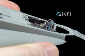 Quinta Studio QD48040 F/A-18С (late) 3D-Printed &amp;amp; coloured Interior on decal paper (for Kinetic) 1/48 – zdjęcie 2