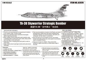 Trumpeter 02870 TA-3B Skywarrior Strategic Bomber 1/48 – zdjęcie 3