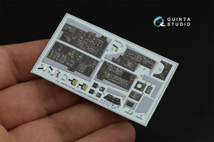 Quinta Studio QDS-32098 F-14A 3D-Printed &amp;amp; coloured Interior on decal paper ( Trumpeter ) (Small version) 1/32 – zdjęcie 12