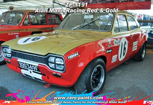 Zero Paints ZP-1191 Alan Mann Racing Paints Red/Gold 2x30ml – zdjęcie 2