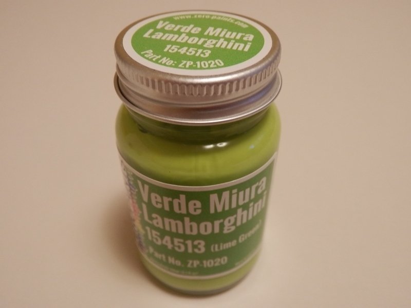 Zero Paints ZP-1020VERDEMIURA Lamborghini Verde Miura 154513 Paint 60ml – image 2