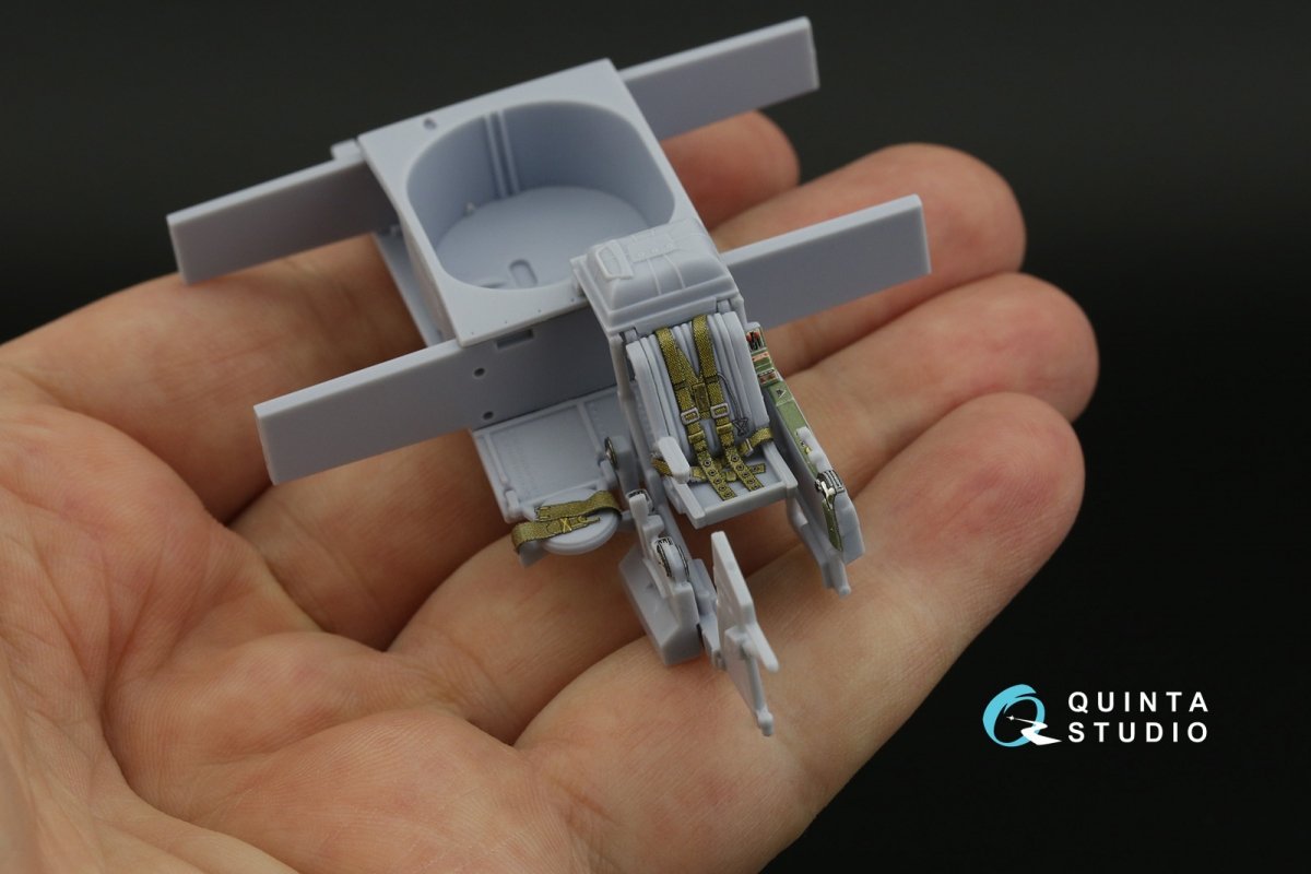 Quinta Studio QD48378 Bristol Blenheim Mk.I 3D-Printed &amp;amp; colored Interior on decal paper (Airfix) 1/48 – image 3