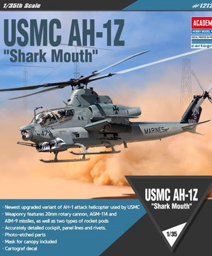 Academy 12127 USMC AH-1Z &amp;quot;Shark Mouth&amp;quot; 1/35 – zdjęcie 2