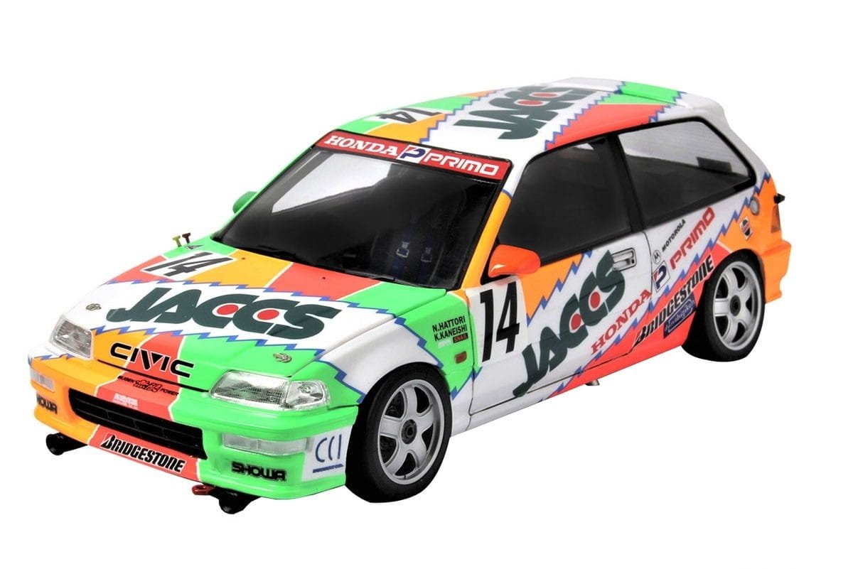 Nunu PN24021 HONDA Civic EF9 &amp;#39;92 JTC (AIDA) 1/24 – zdjęcie 2