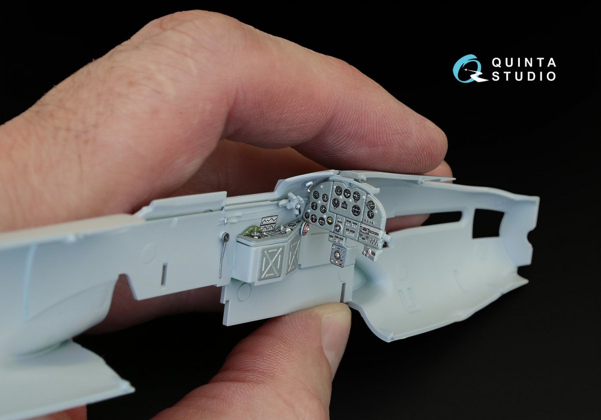 Quinta Studio QD48072 Il-2 Single seat 3D-Printed &amp;amp; coloured Interior on decal paper (for kit) 1/48 – zdjęcie 5