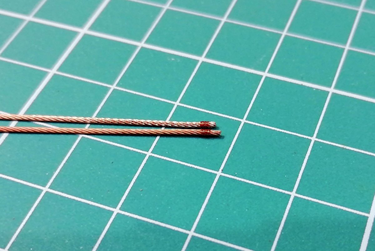 Eureka XXL ER-4807 Towing cable for Soviet T-54/T-55 Tanks 1/48 – zdjęcie 4
