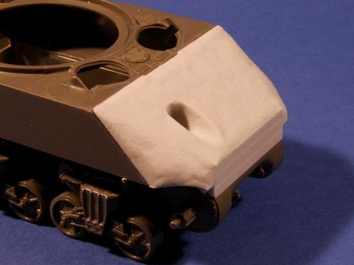 Panzer Art RE35-170 Concrete armor for M4A3 “Sherman” (VVSS suspension) 1/35 – Bild 2