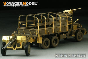 Voyager Model PE35449 WWII US 3inch M5 ATG/w M1 or 105mm Howitzer M2A1Carriage 2in1 For AFV CLUB 35S64 and 35160 1/35 – zdjęcie 10