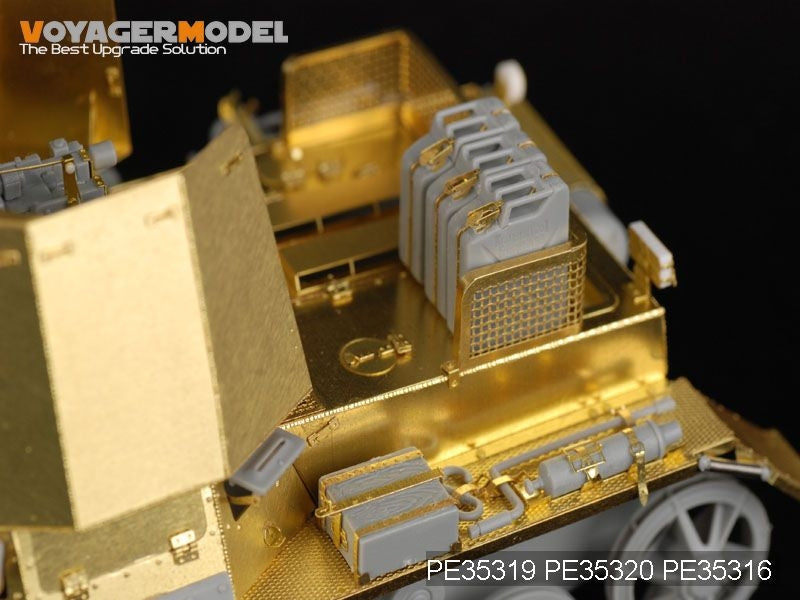 Voyager Model PE35319 WWII German 47mm PaK(t) Panzerjager I Basic For DRAGON 6230 1/35 – zdjęcie 5