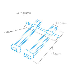 Modelcraft PCL8710-2 Small Multi Clamps (40mm) x 2 – zdjęcie 2