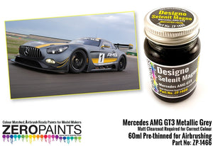 Zero Paints ZP-1466 Mercedes AMG GT3 Metallic Gray (Matt) Paint 60ml