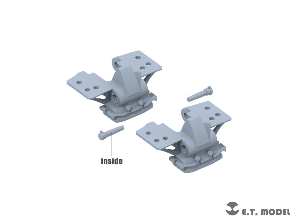 E.T. Model P35-405 WWII German Sd.kfz.251/Sd.kfz.11 Track links &amp;amp; Sprockets Early 3d Printed 1/35 – zdjęcie 3