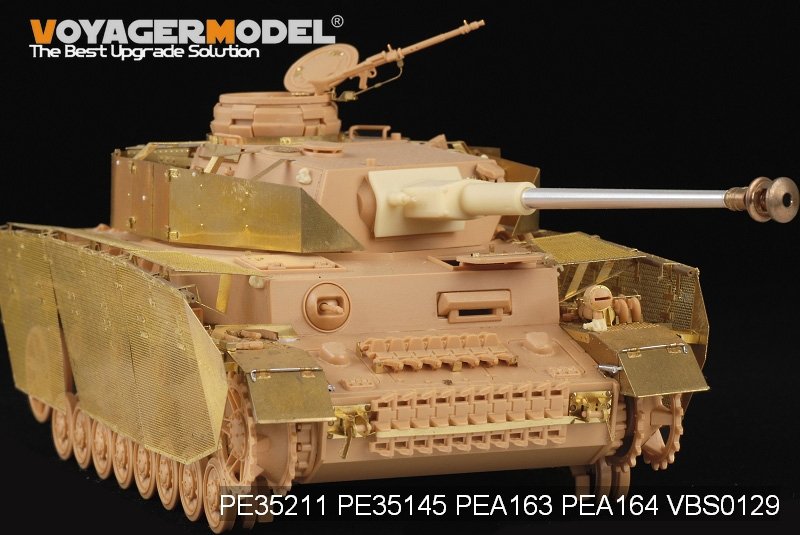 Voyager Model PEA164 WWII German Panzer.IV Ausf.J &amp;quot;Thoma shields&amp;quot; wire mesh schürzen (For All) 1/35 – zdjęcie 9