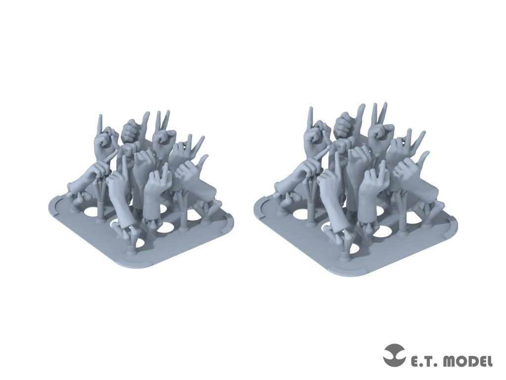 E.T. Model P35-326 Hands for Figures Type.2 1/35 – zdjęcie 2