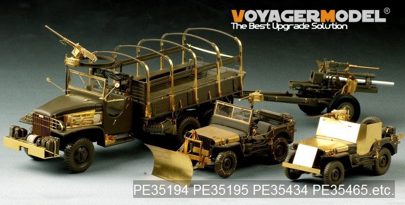 Voyager Model PE35465 WWII U.S. GMC 2.5ton 6X6 Cargo Truck for TAMIYA 35218 1/35 – imagen 20