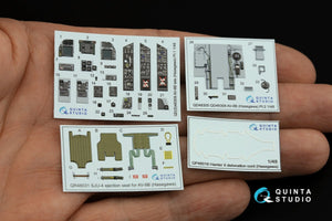 Quinta Studio QD48309 AV-8B Late 3D-Printed &amp;amp; colored Interior on decal paper (Hasegawa) 1/48 – image 2