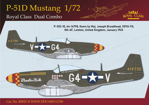 Eduard R0021 P-51D MUSTANG DUAL COMBO 1/72 – zdjęcie 26